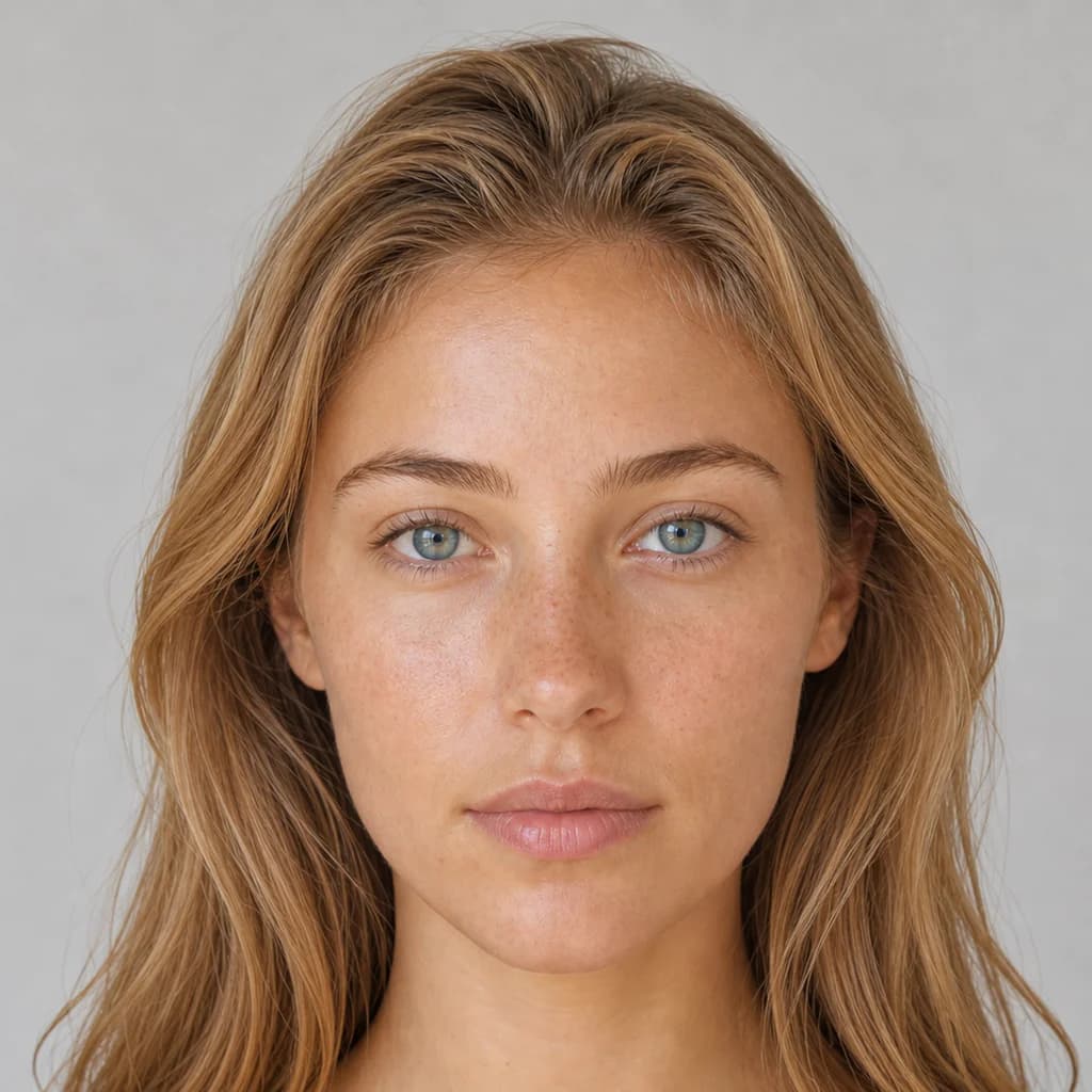 Light Spring color season example